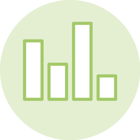 Dataviz logo representing a Bar chart.