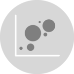 Dataviz logo representing a BubblePlot chart.