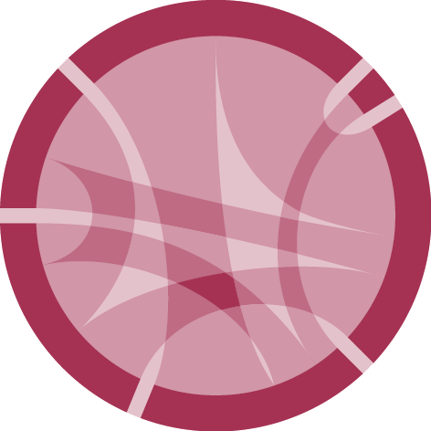 Dataviz logo representing a Chord chart.