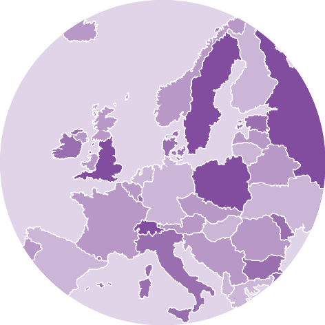 Dataviz logo representing a Choropleth chart.