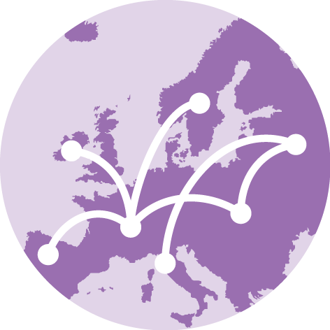 Dataviz logo representing a ConnectedMap chart.