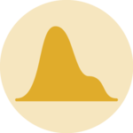 Dataviz logo representing a Density chart.