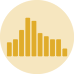 Dataviz logo representing a Histogram chart.