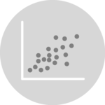 Dataviz logo representing a ScatterPlot chart.